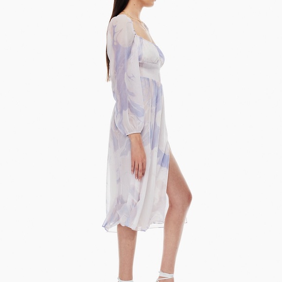 NWT Aritzia Wilfred Bella Slit Dress - Picture 4 of 7